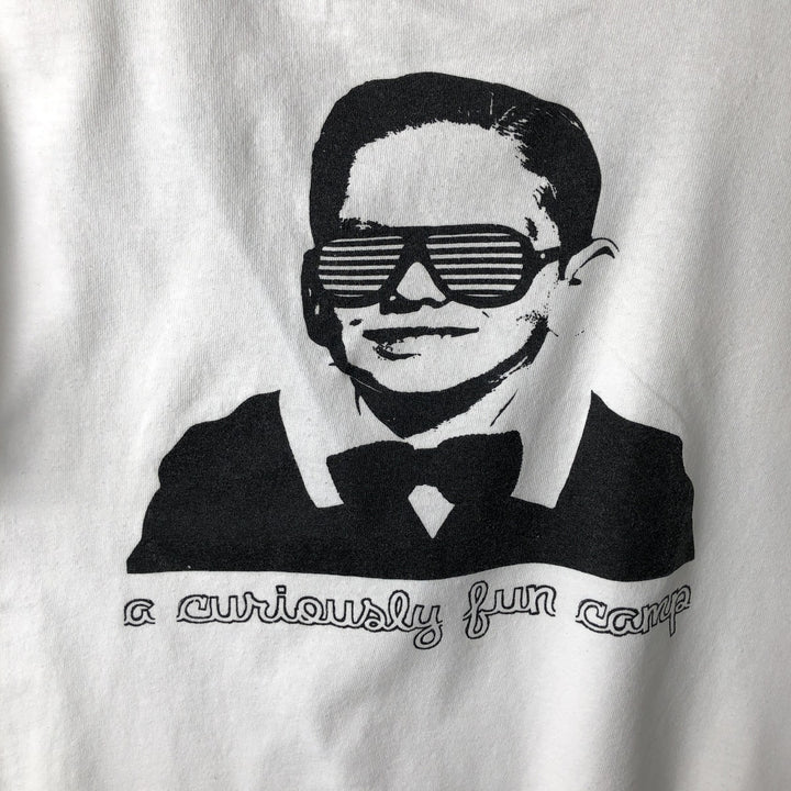 Anvil (Who's this?) Printed T-shirt, Men's Size M cotton white type Vintage Second Hand