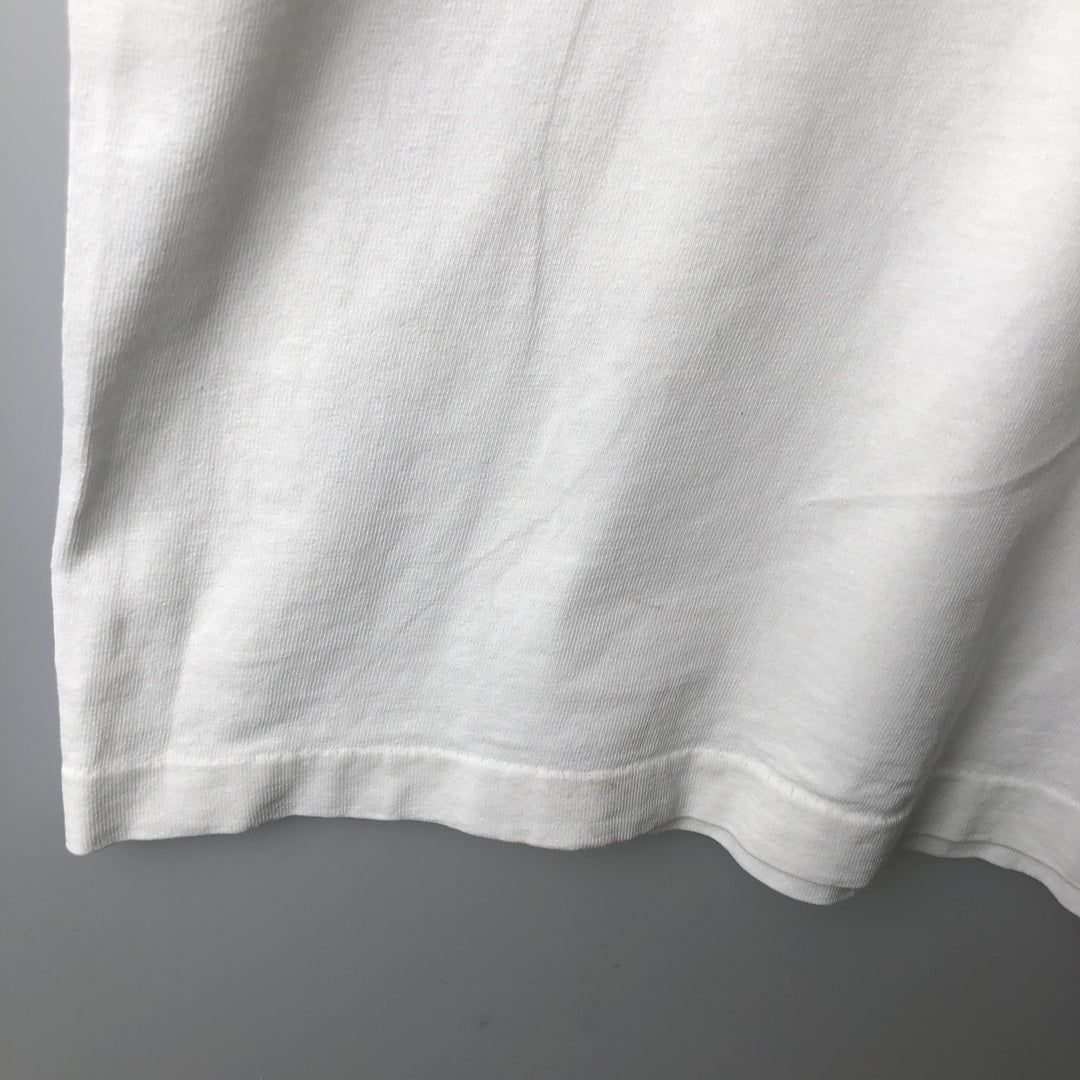 KING Ts Printed T-Shirt, Men's XL (approx.), Vintage cotton white type Vintage Second Hand