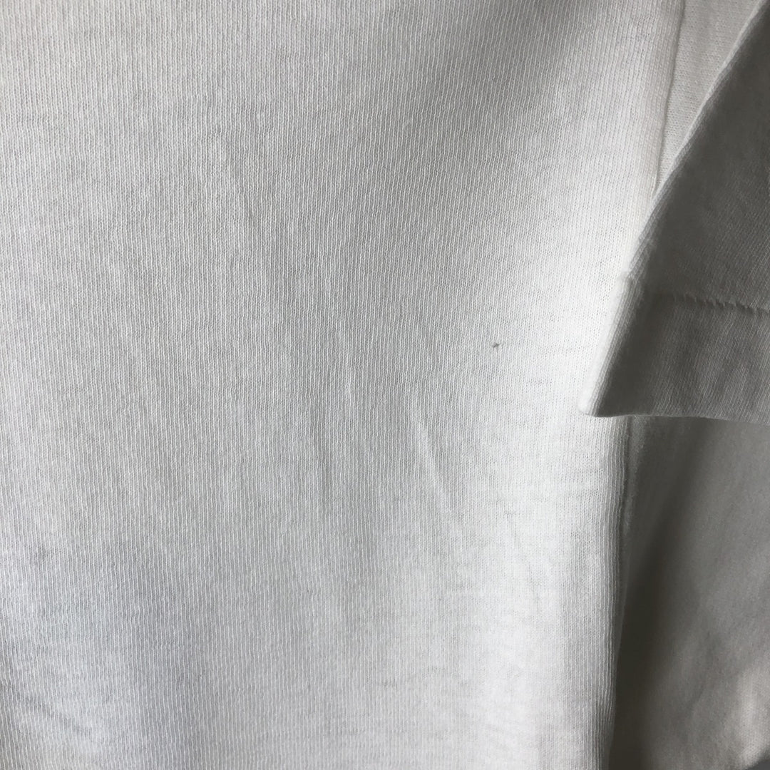 80s-90'S Screen Stars Print T-Shirt, Men's Size XL (Equivalent), Vintage unclear white type Vintage Second Hand