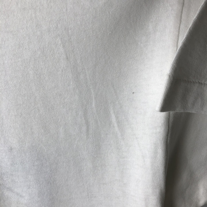 80s-90'S Screen Stars Print T-Shirt, Men's Size XL (Equivalent), Vintage unclear white type Vintage Second Hand