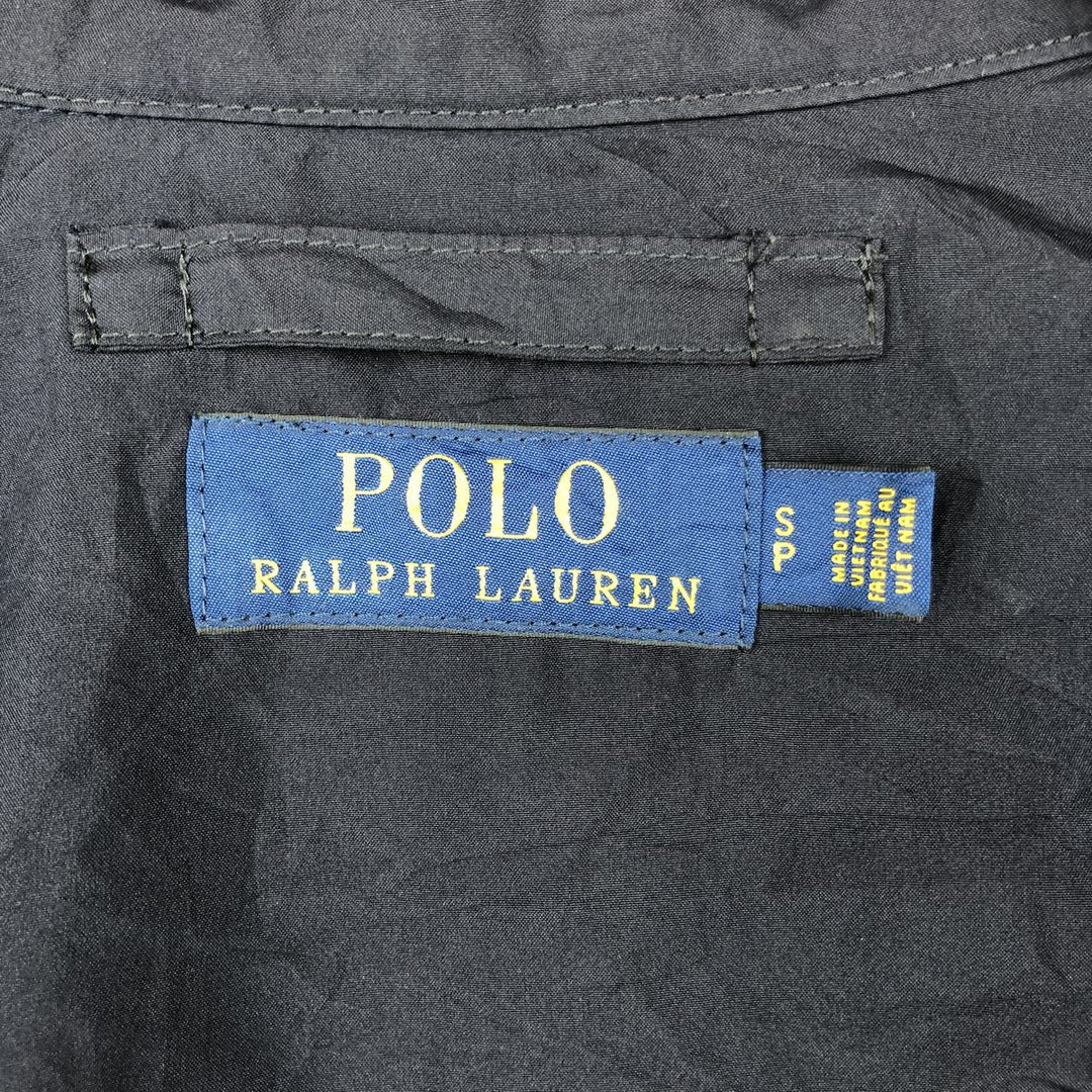 Ralph Lauren POLO RALPH LAUREN Harrington Jacket, Swing Top, Men's Size Small polyester navy blue type Vintage Second Hand