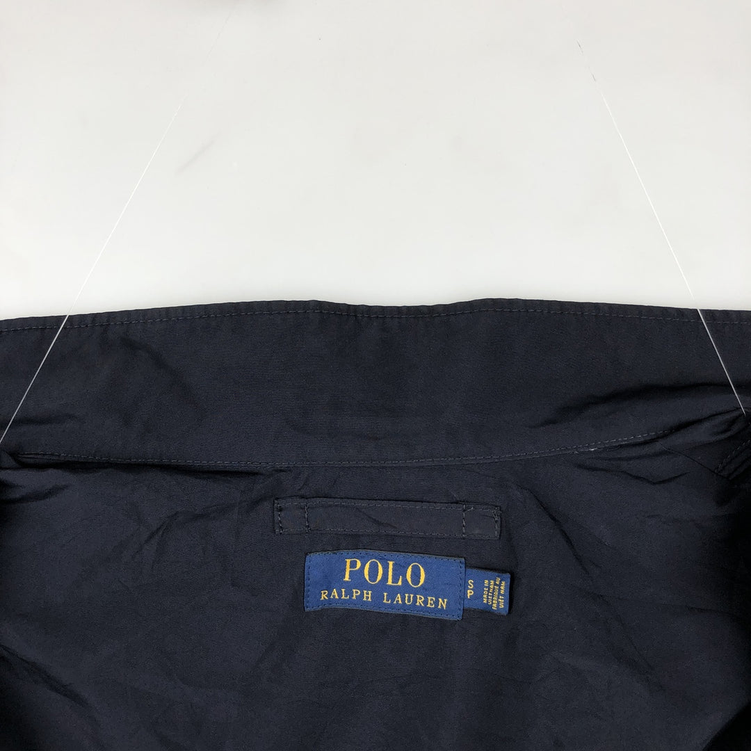 Ralph Lauren POLO RALPH LAUREN Harrington Jacket, Swing Top, Men's Size Small polyester navy blue type Vintage Second Hand