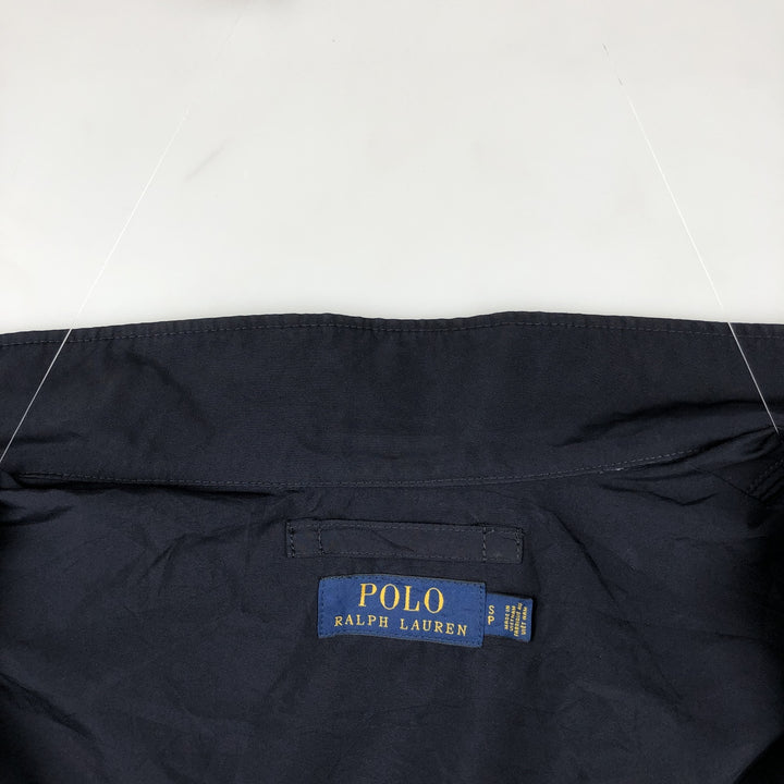 Ralph Lauren POLO RALPH LAUREN Harrington Jacket, Swing Top, Men's Size Small polyester navy blue type Vintage Second Hand