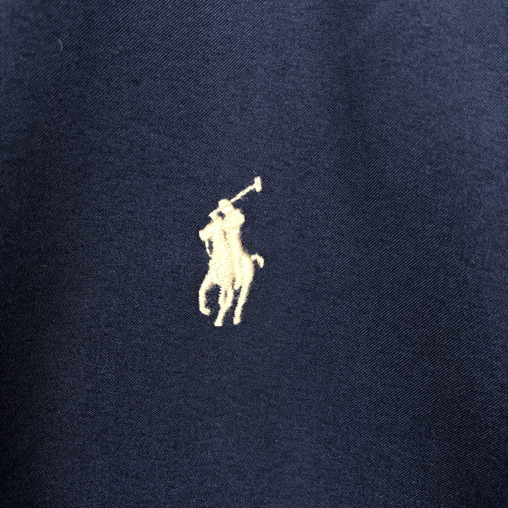 Ralph Lauren POLO RALPH LAUREN Swing Top Sports Jacket Men's XXL polyester navy blue type Vintage Second Hand