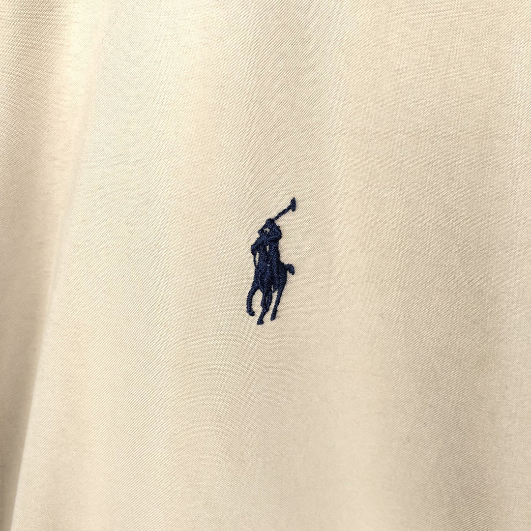 Ralph Lauren POLO GOLF Swing Top Sports Jacket Men's XL polyester Beige type Vintage Second Hand