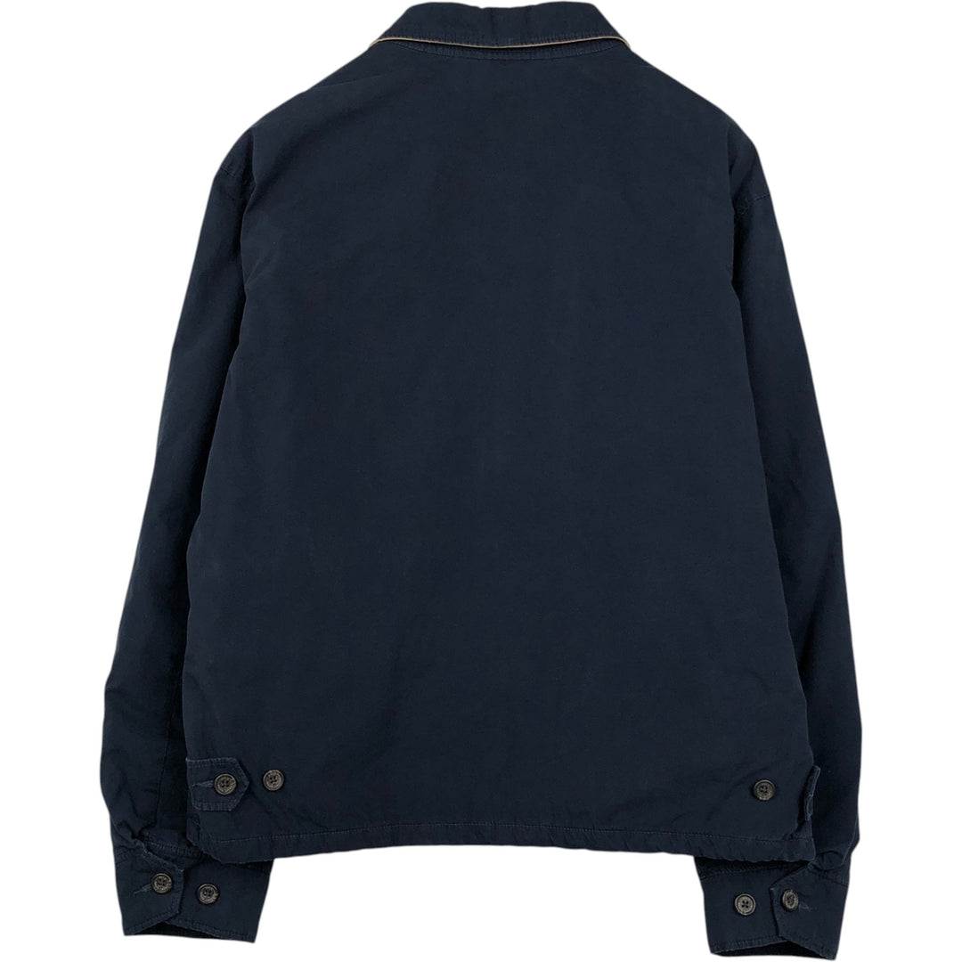 Ralph Lauren POLO RALPH LAUREN Swing Top Sports Jacket Men's L size cotton navy blue type Vintage Second Hand