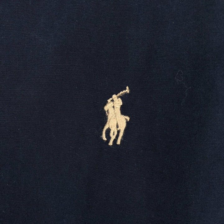 Ralph Lauren POLO RALPH LAUREN Swing Top Sports Jacket Men's L size cotton navy blue type Vintage Second Hand