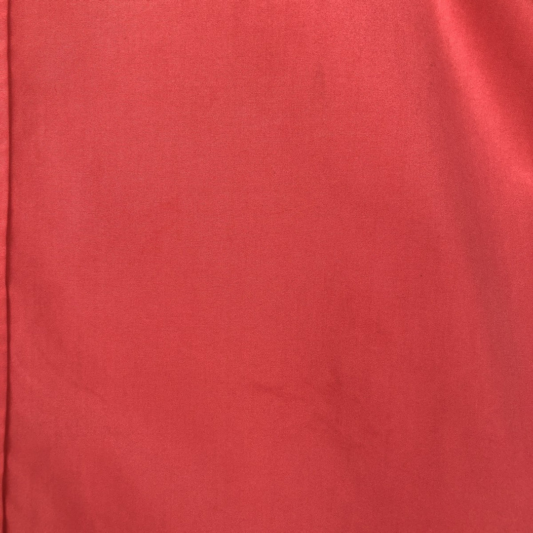 Ralph Lauren Classic Fit short sleeve button down shirt, men's size XL cotton red type Vintage Second Hand