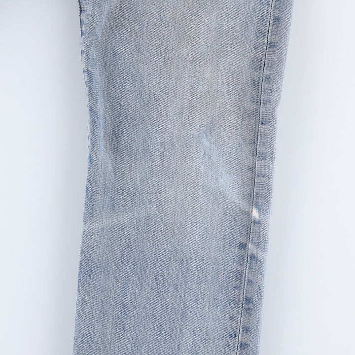 Levi's 501-0193 Straight Denim Pants, W33L32 (equivalent to men's W34) cotton Blue type light blue Vintage Second Hand