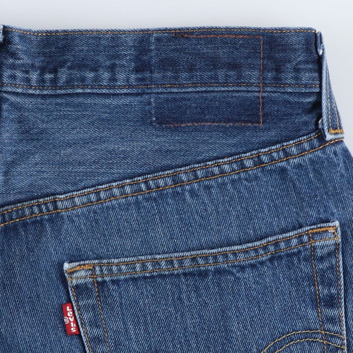 Levi's 501 STRAIGHT FIT straight denim pants for men, equivalent to w34 cotton blue type Vintage Second Hand