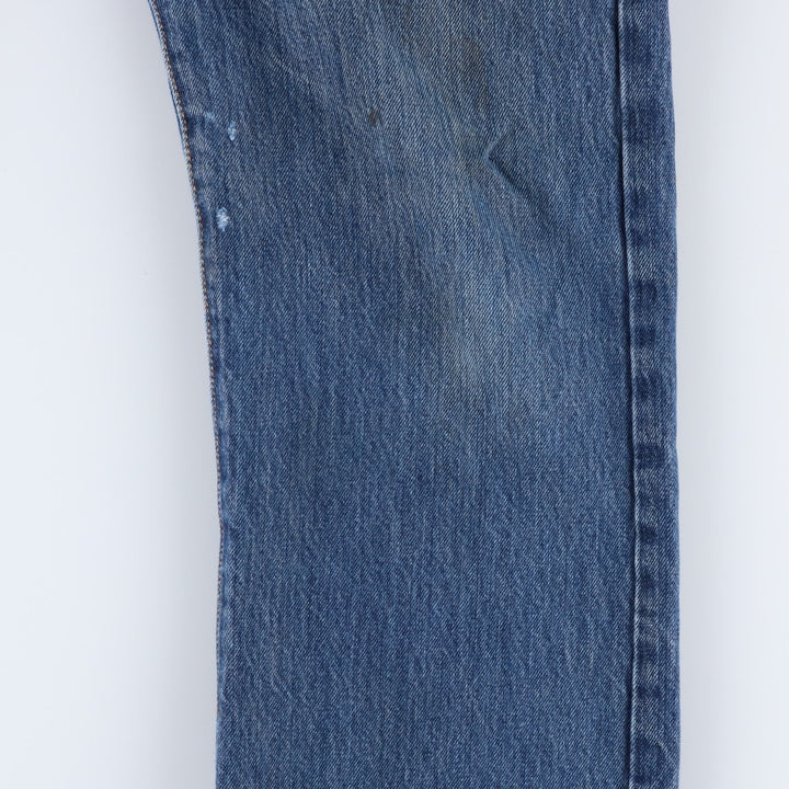 Levi's 501 STRAIGHT FIT straight denim pants for men, equivalent to w34 cotton blue type Vintage Second Hand