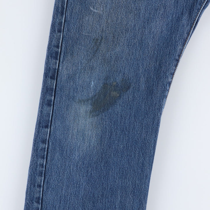Levi's 501 STRAIGHT FIT straight denim pants for men, equivalent to w34 cotton blue type Vintage Second Hand