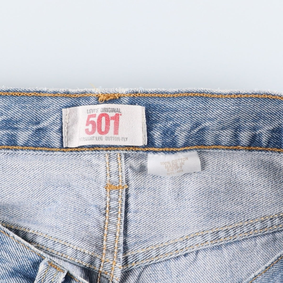 2000'S Levi's 501-0193 Straight Denim Pants, Men's, Size W31 cotton Blue type light blue Vintage Second Hand