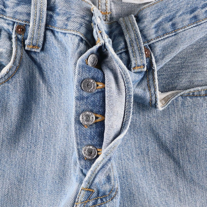 2000'S Levi's 501-0193 Straight Denim Pants, Men's, Size W31 cotton Blue type light blue Vintage Second Hand