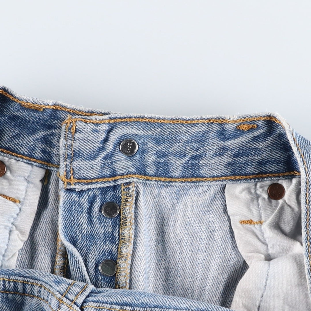 2000'S Levi's 501-0193 Straight Denim Pants, Men's, Size W31 cotton Blue type light blue Vintage Second Hand