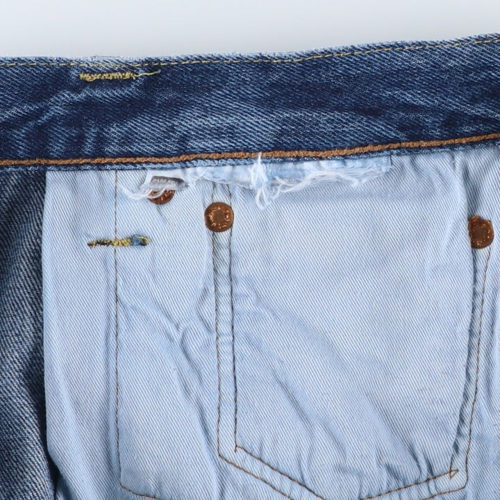Levi's 501 straight denim pants for men, size W36 unclear blue type Vintage Second Hand