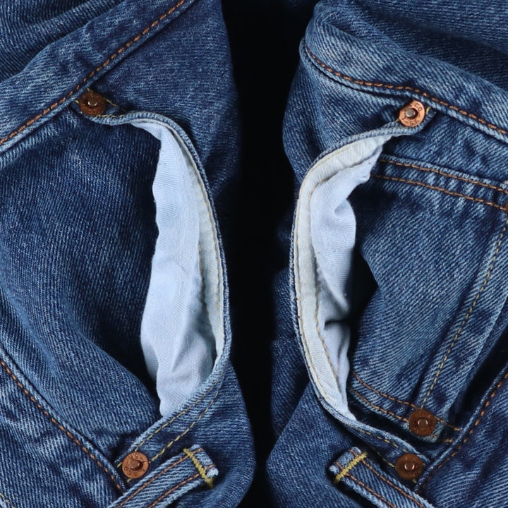 Levi's 501 straight denim pants for men, size W36 unclear blue type Vintage Second Hand