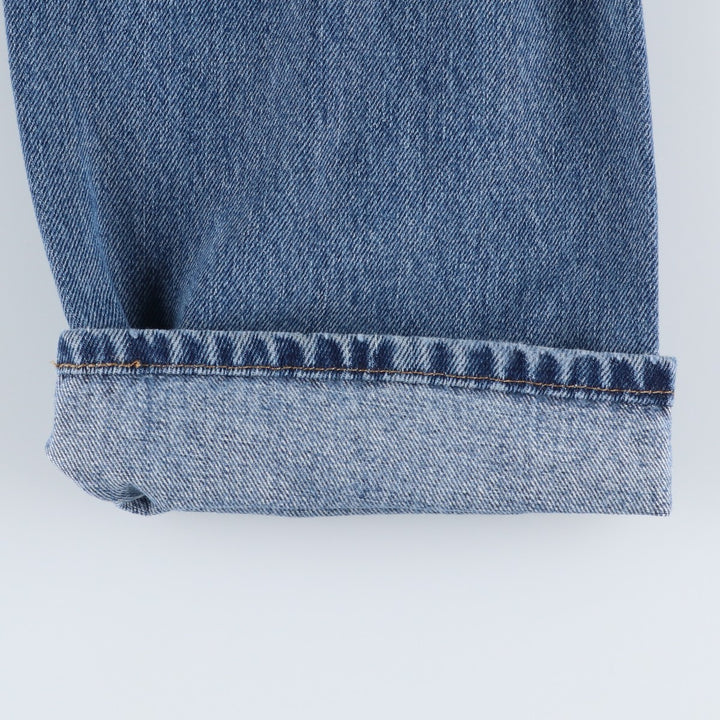 Levi's 505 tapered denim pants for men, size w36 cotton blue type Vintage Second Hand