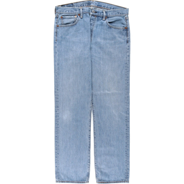Levi's 501 straight denim pants for men, size W35 unclear blue type Vintage Second Hand