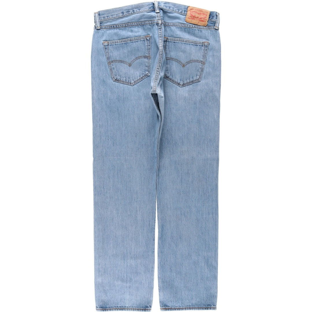 Levi's 501 straight denim pants for men, size W35 unclear blue type Vintage Second Hand
