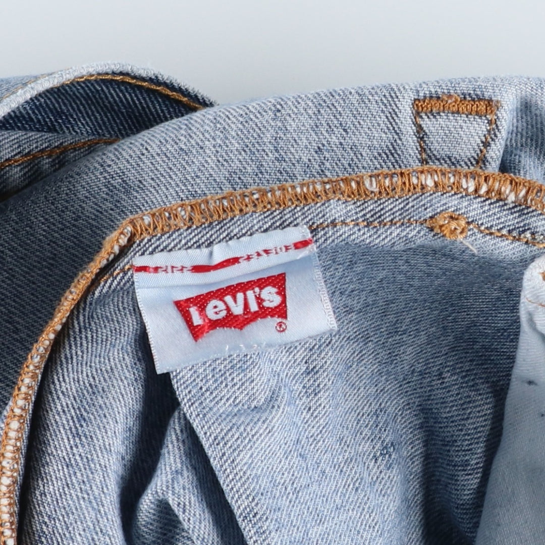 Levi's 501 straight denim pants for men, size W35 unclear blue type Vintage Second Hand