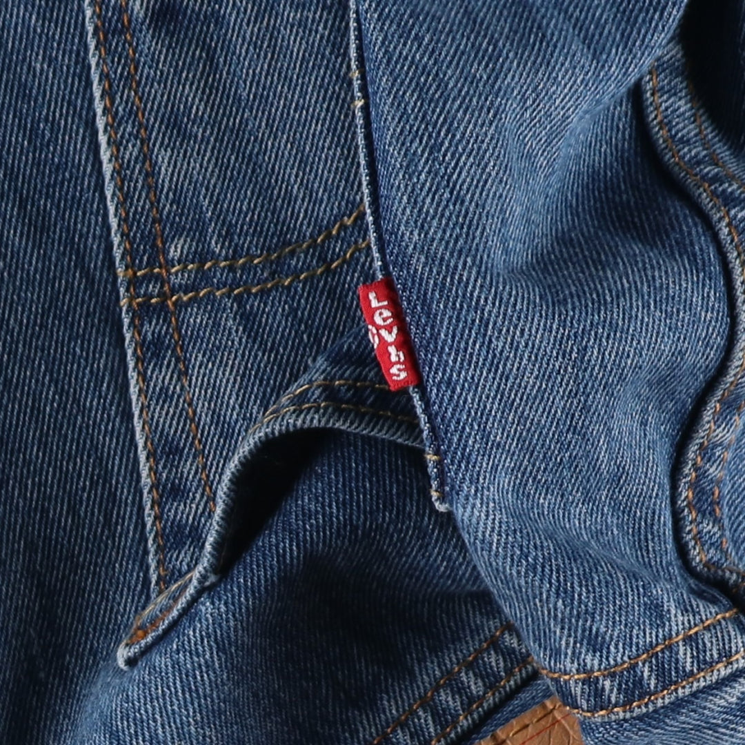 Levi's 501 straight denim pants for men, size W34 cotton blue type Vintage Second Hand