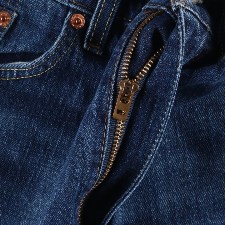 Levi's 505 tapered denim pants for men, size w36 cotton blue type Vintage Second Hand