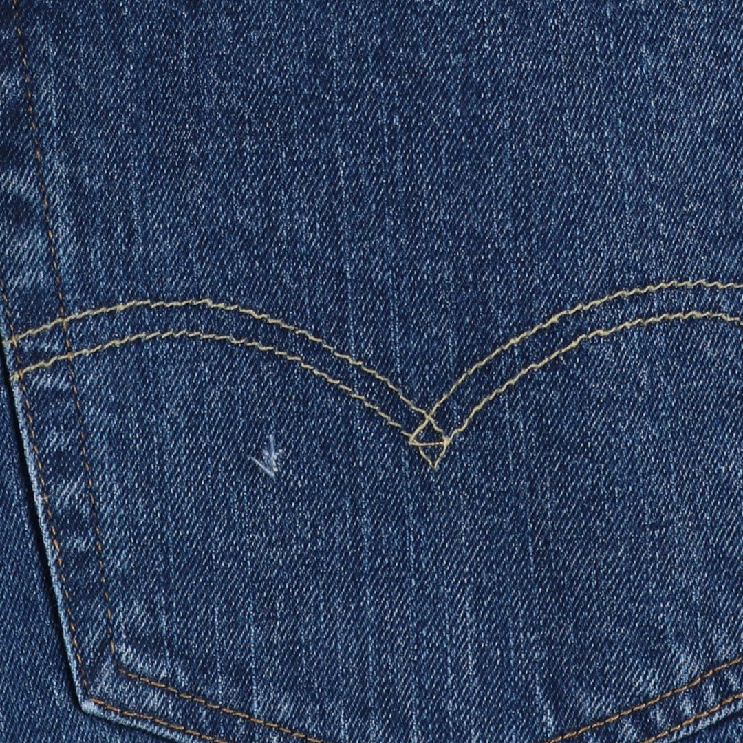 Levi's 505 tapered denim pants for men, size w36 cotton blue type Vintage Second Hand