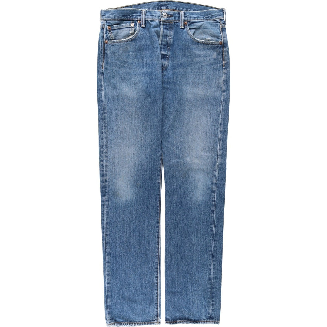 Levi's Men's Straight Denim Pants, Size W34 unclear blue type Vintage Second Hand