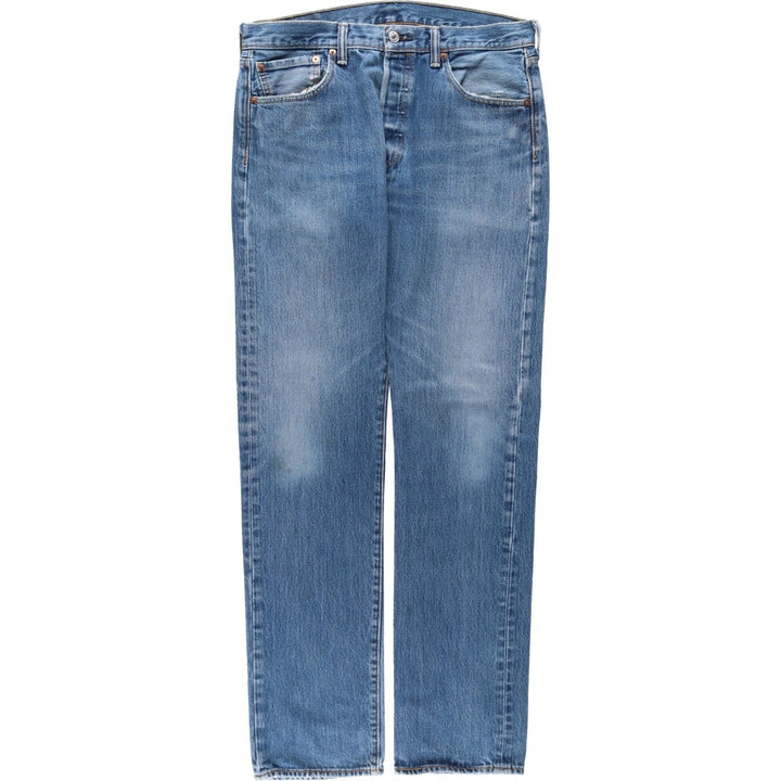 Levi's Men's Straight Denim Pants, Size W34 unclear blue type Vintage Second Hand
