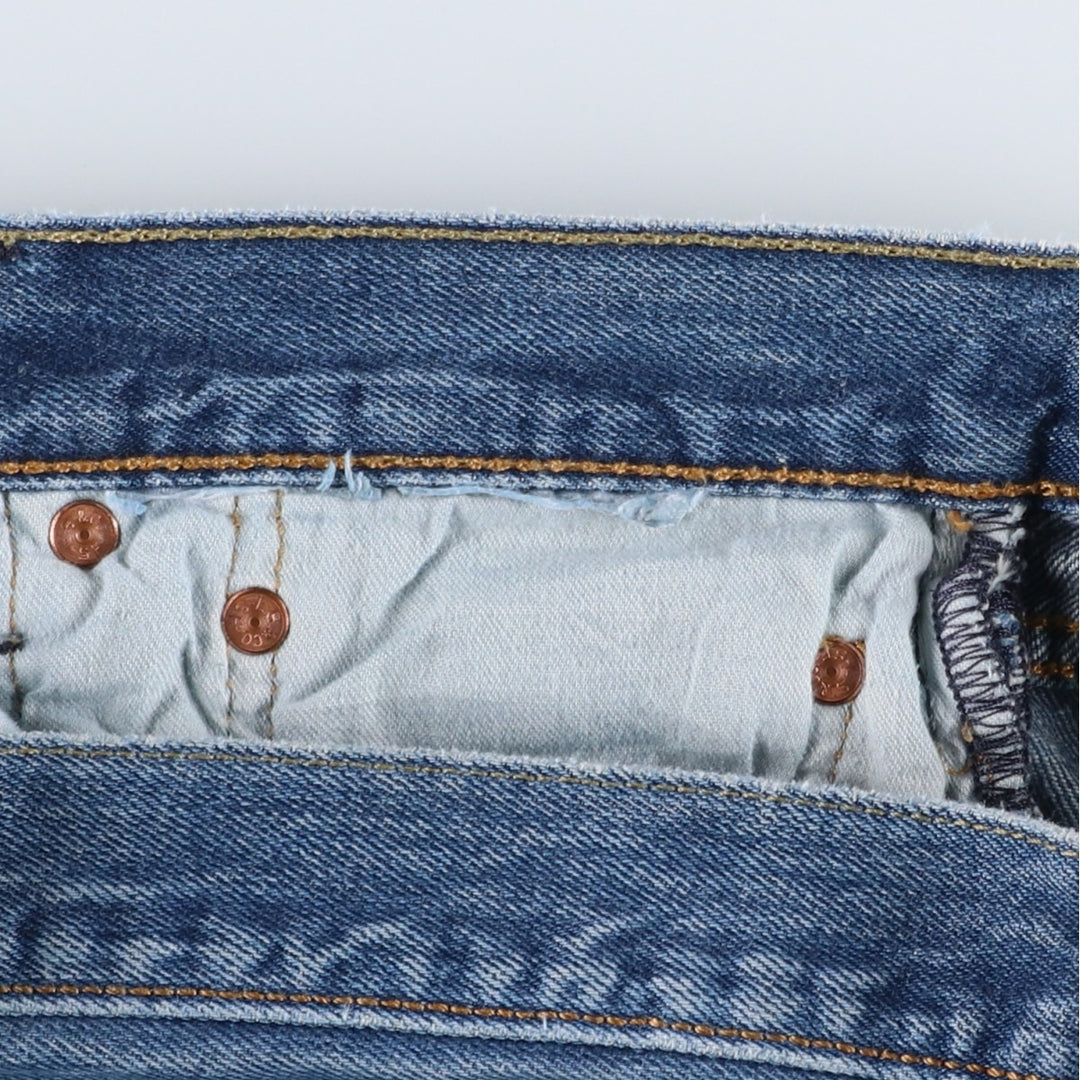 Levi's Men's Straight Denim Pants, Size W34 unclear blue type Vintage Second Hand