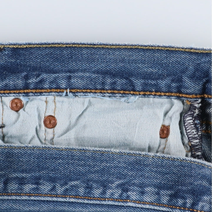 Levi's Men's Straight Denim Pants, Size W34 unclear blue type Vintage Second Hand