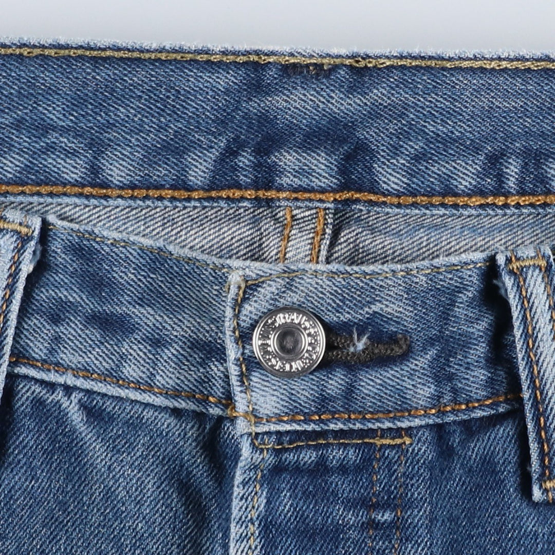 Levi's Men's Straight Denim Pants, Size W34 unclear blue type Vintage Second Hand
