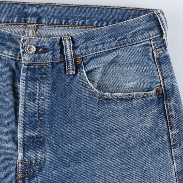 Levi's Men's Straight Denim Pants, Size W34 unclear blue type Vintage Second Hand