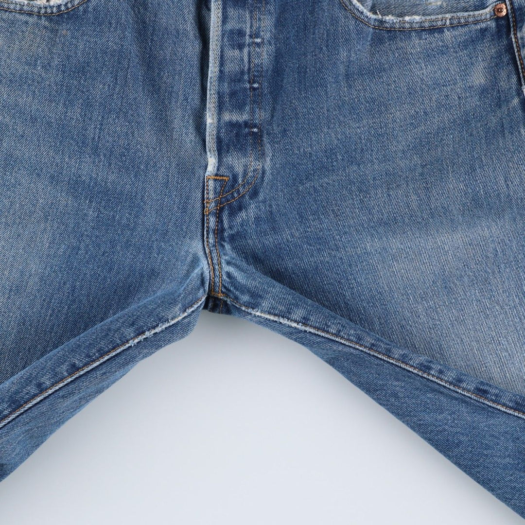 Levi's Men's Straight Denim Pants, Size W34 unclear blue type Vintage Second Hand