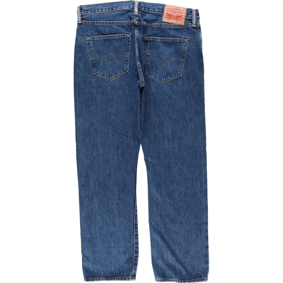 Levi's 501 straight denim pants for men, size W37 cotton blue type Vintage Second Hand