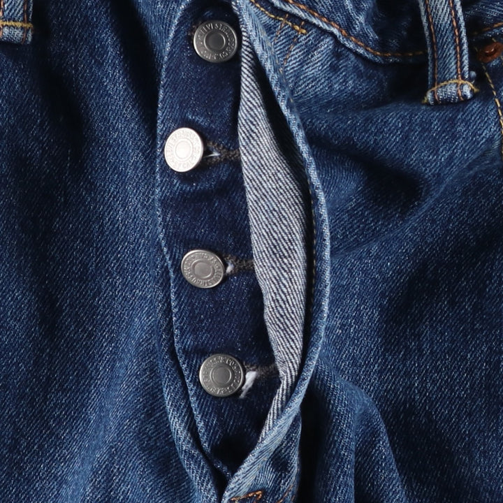 Levi's 501 straight denim pants for men, size W37 cotton blue type Vintage Second Hand