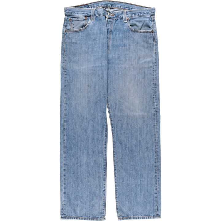 Levi's 501 straight denim pants for men, size W37 unclear blue type Vintage Second Hand