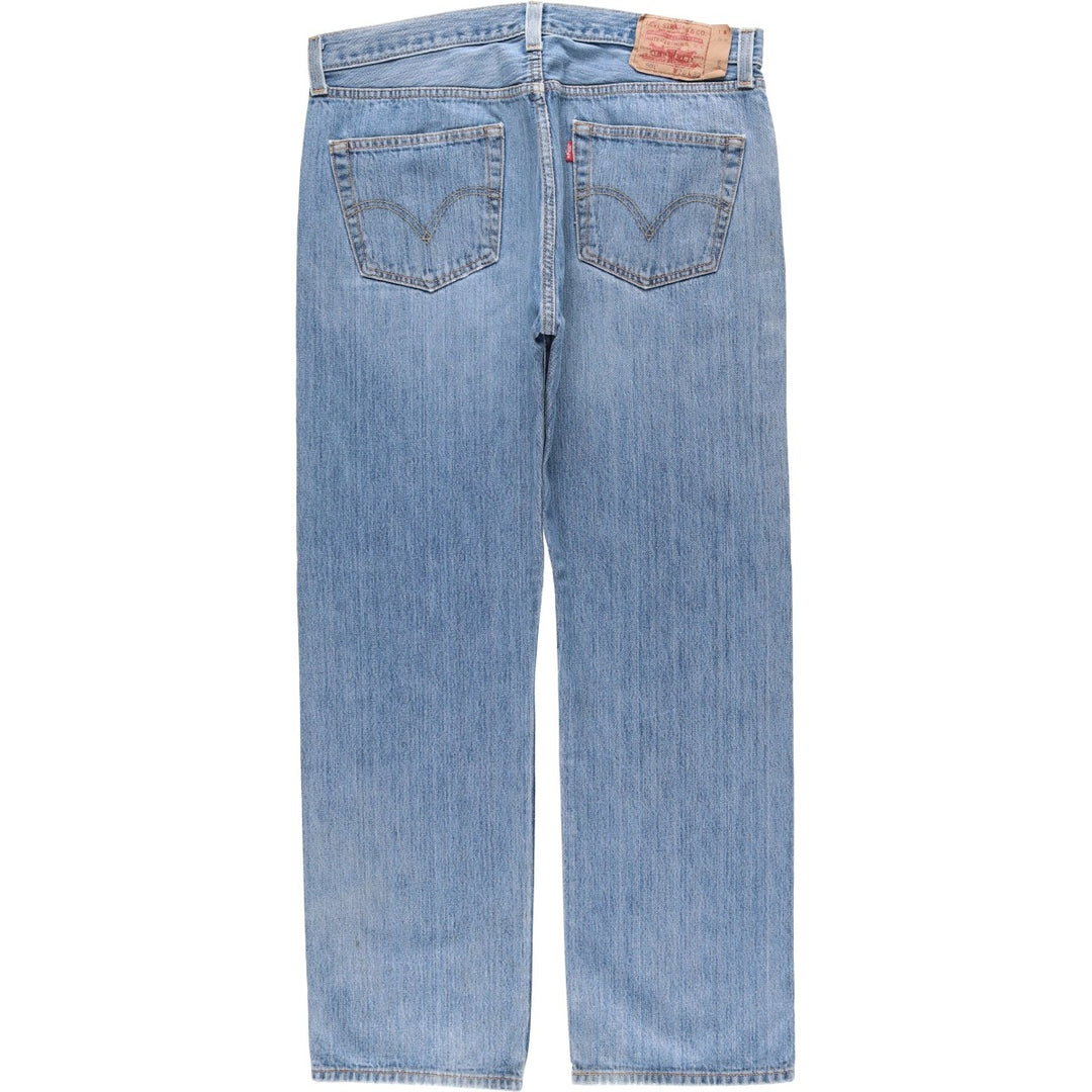 Levi's 501 straight denim pants for men, size W37 unclear blue type Vintage Second Hand