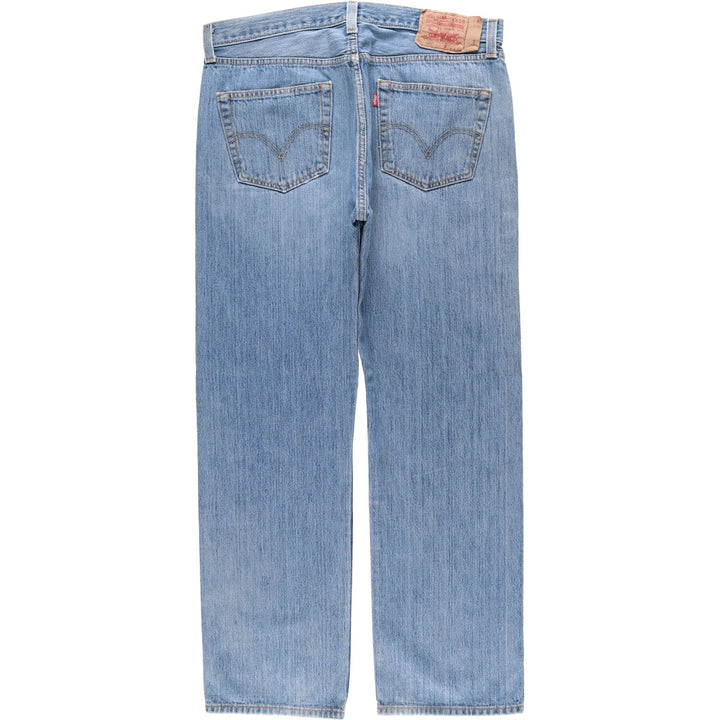 Levi's 501 straight denim pants for men, size W37 unclear blue type Vintage Second Hand
