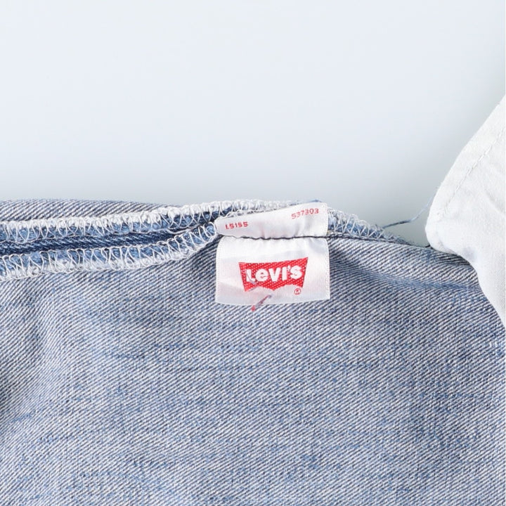 Levi's 501 straight denim pants for men, size W37 unclear blue type Vintage Second Hand