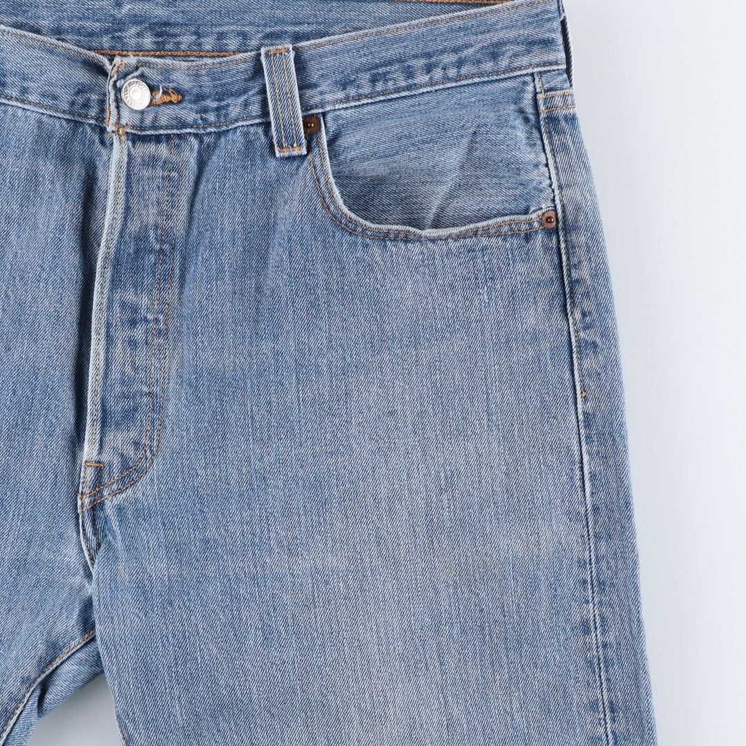 Levi's 501 straight denim pants for men, size W37 unclear blue type Vintage Second Hand