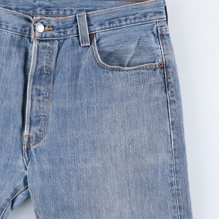 Levi's 501 straight denim pants for men, size W37 unclear blue type Vintage Second Hand