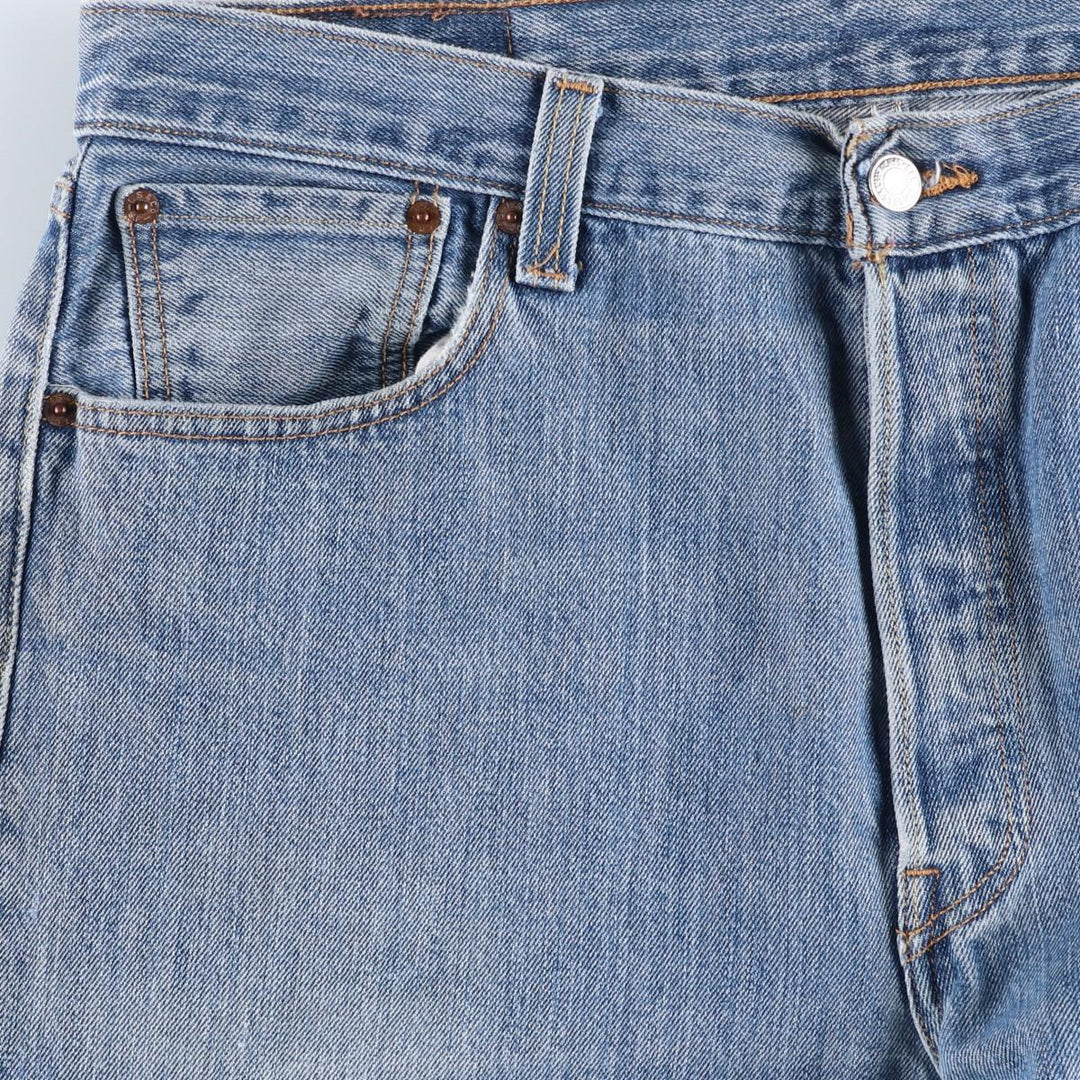 Levi's 501 straight denim pants for men, size W37 unclear blue type Vintage Second Hand
