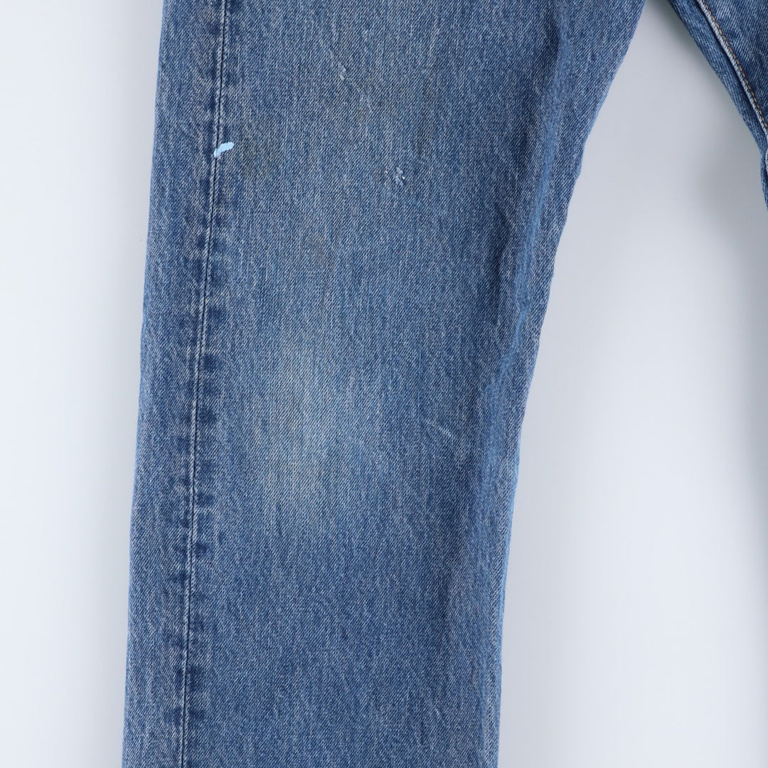 Levi's 501 straight denim pants for men, size W33 cotton blue type Vintage Second Hand