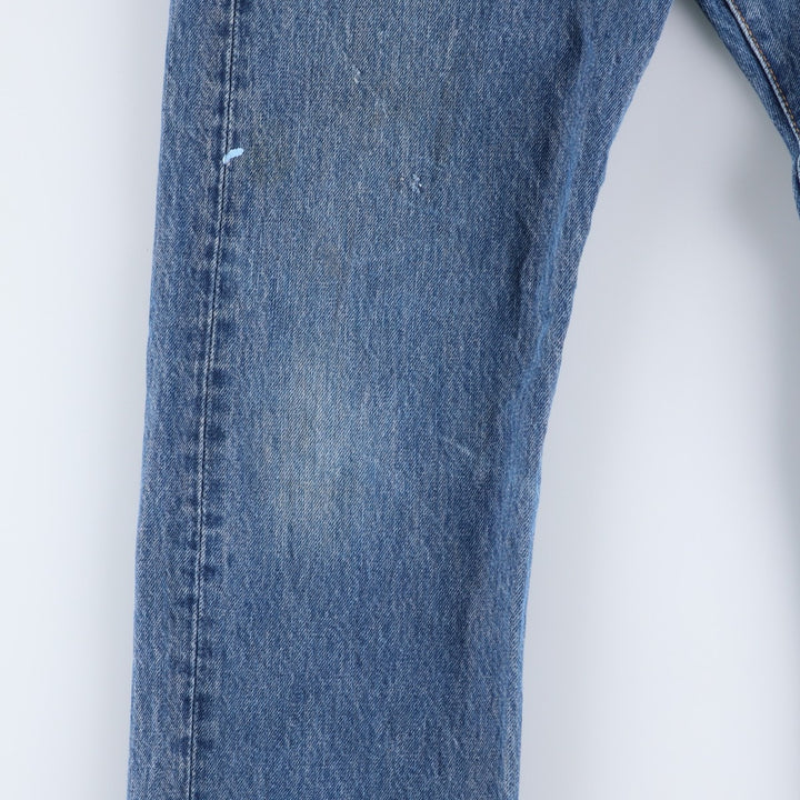 Levi's 501 straight denim pants for men, size W33 cotton blue type Vintage Second Hand