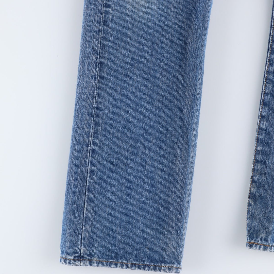 Levi's 501 straight denim pants for men, size W33 cotton blue type Vintage Second Hand