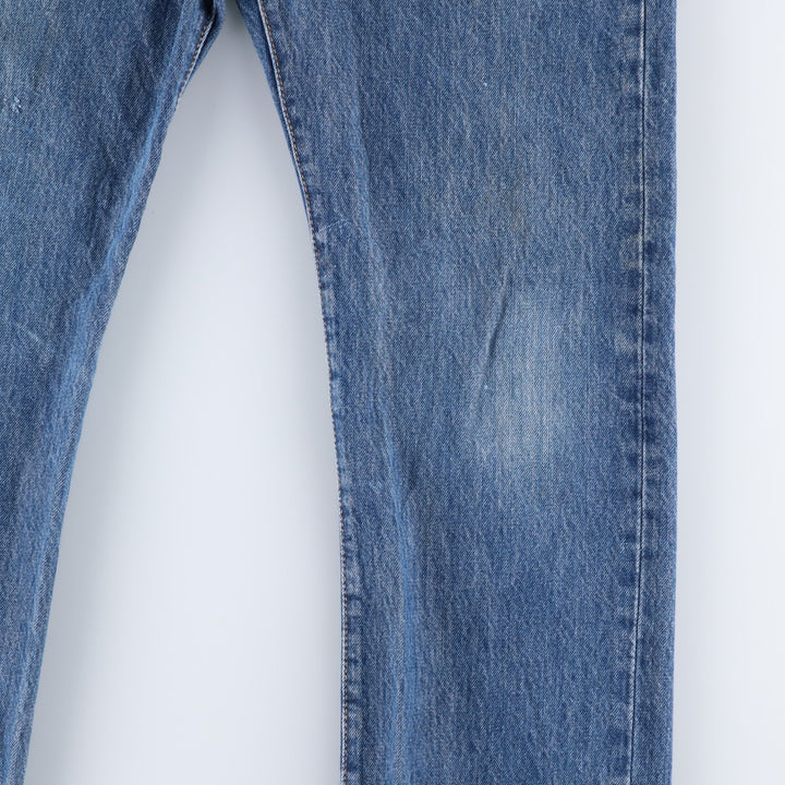 Levi's 501 straight denim pants for men, size W33 cotton blue type Vintage Second Hand