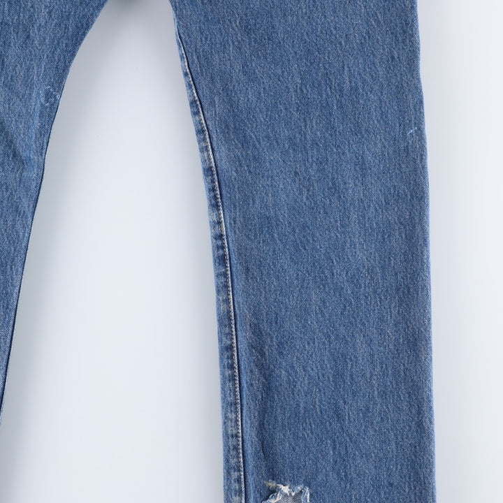 Levi's 501 straight denim pants for men, size W33 cotton blue type Vintage Second Hand