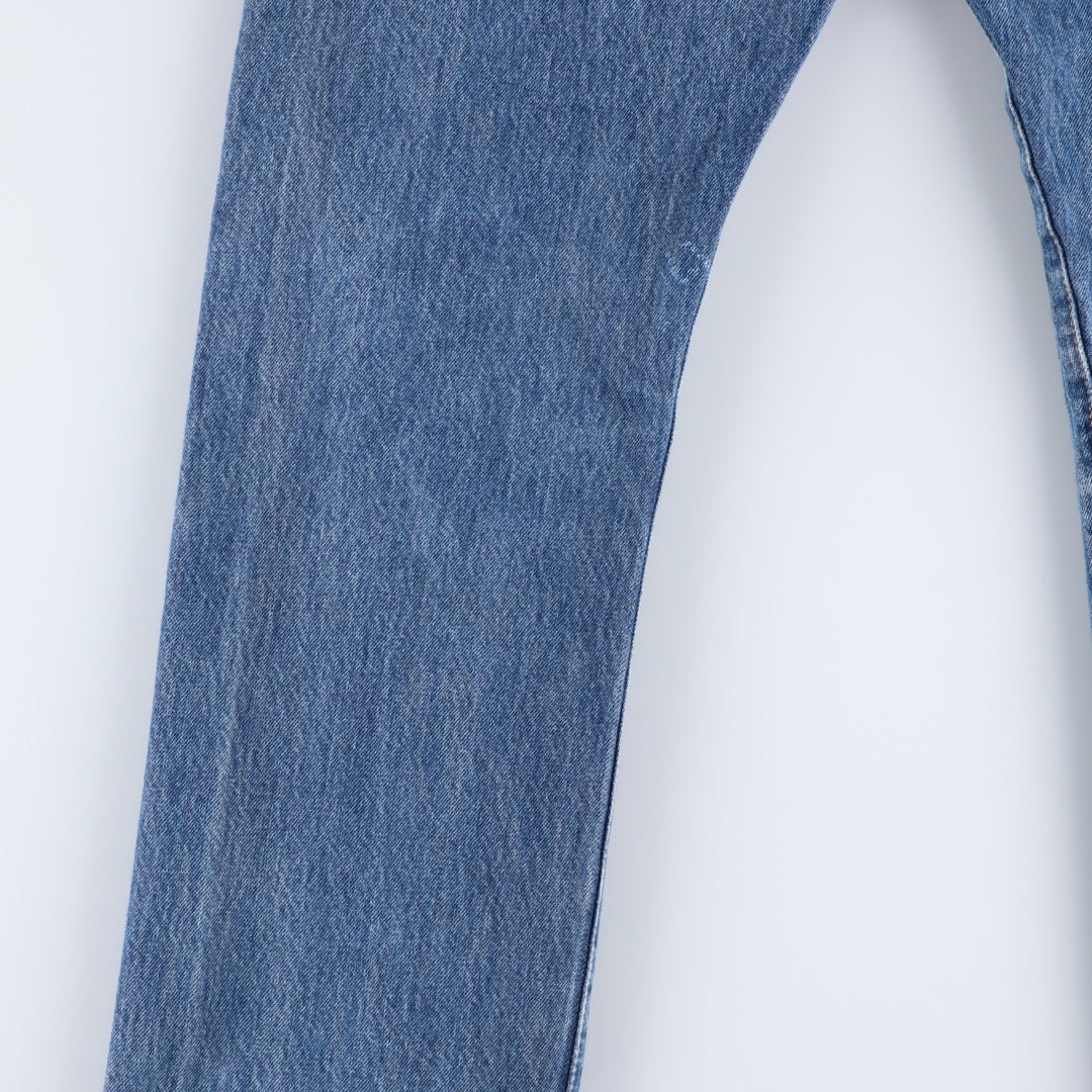 Levi's 501 straight denim pants for men, size W33 cotton blue type Vintage Second Hand